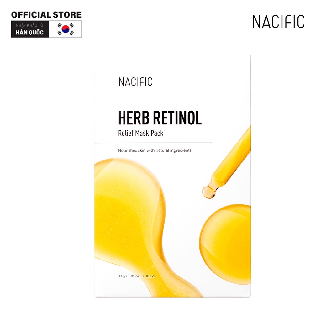 Mặt nạ Nacific Herb Retinol Relief Mask Pack 30g