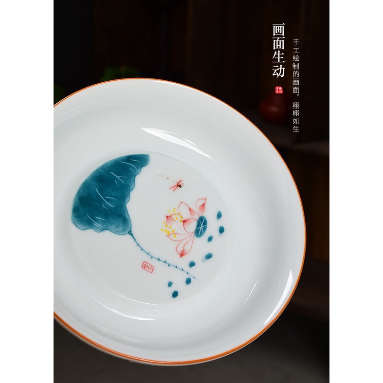 Khay trà, Thuyền Trà Dưỡng Ấm đường kính 15 cm