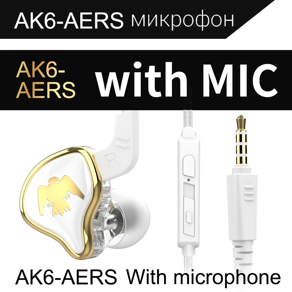 Tai Nghe Nhét Tai QKZ HIFI Chống Ồn Có Micro Tiện Dụng