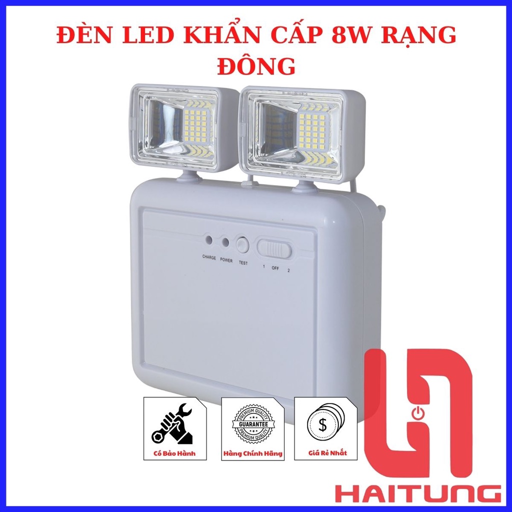 Đèn Led Khẩn Cấp 8W Rạng Đông. Đèn Led Sử Dụng Khi Có Sự Cố Mất Điện. Chính Hãng Rạng Đông. Siêu Sáng. TBD HAI TÙNG