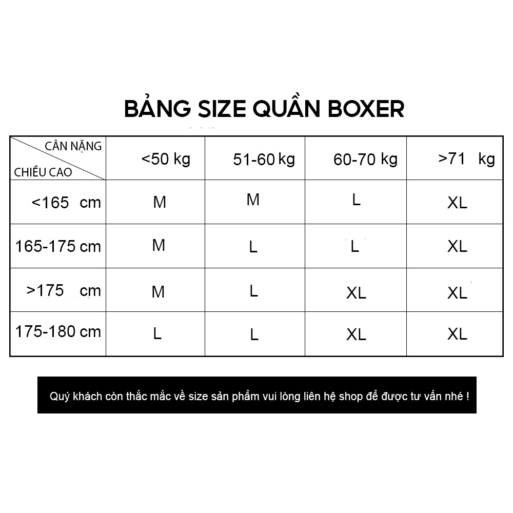 Quần Lót Dáng Đùi Boxer Briefs Dệt Không Đường May  ROUGH  Khử Mốc, Kháng Khuẩn, Kẻ Sọc 3 Màu Basic