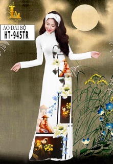Áo dài hoa sen