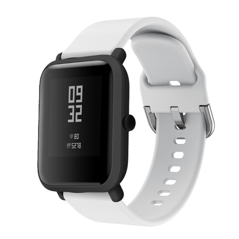 Dây đeo tay silicon mềm thay thế cho đồng hồ thể thao thông minh Xiaomi Huami Amazfit Bip 20mm