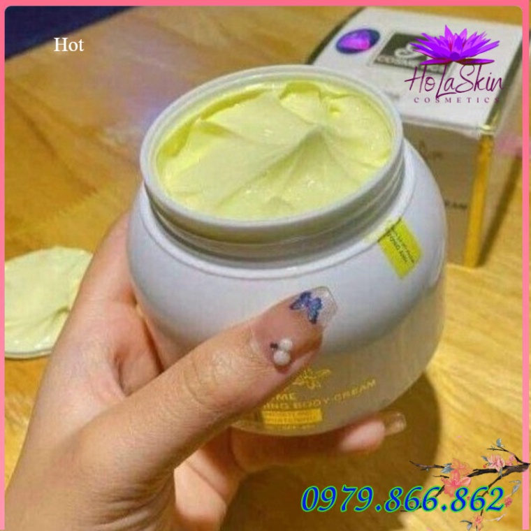 Kem Body Mềm Nước Hoa A COSMETICS Thế Hệ Mới Siêu Dưỡng Trắng Mịn Da Toàn Thân