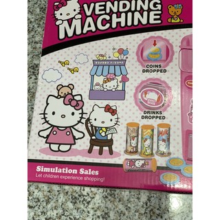 máy bán nước tự động hello kitty