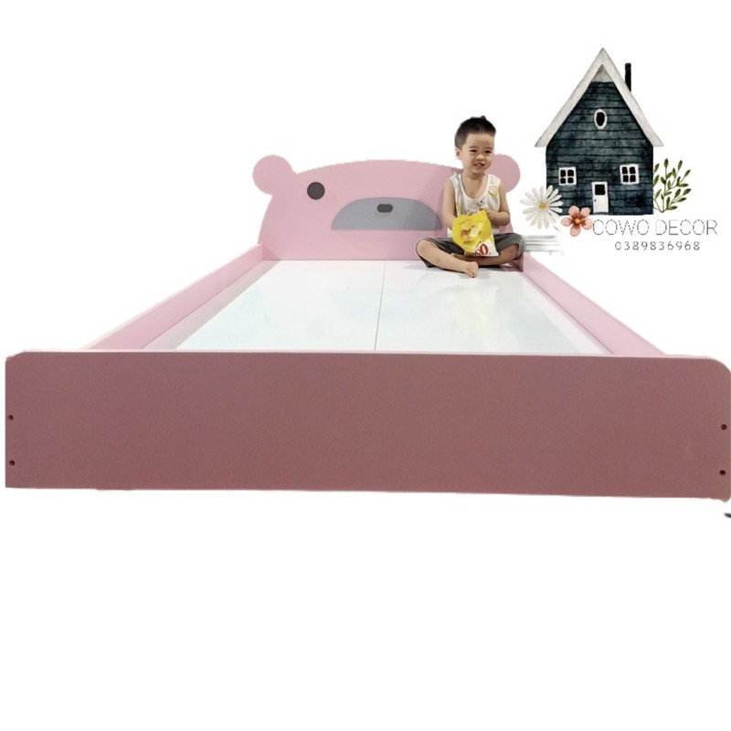 [ảnh thật] Giường Gấu 1m9 cho bé #cowoGAU | BigBuy360 - bigbuy360.vn