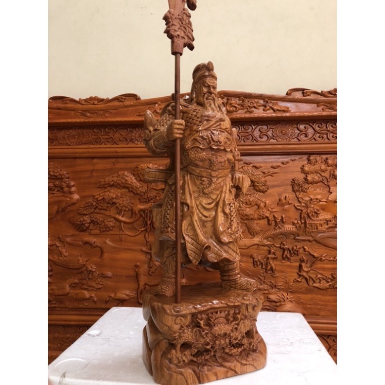 Tượng Quan Công Gỗ Hương