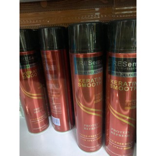 Gôm xịt tóc Tresemme Keratin Smooth hair spray