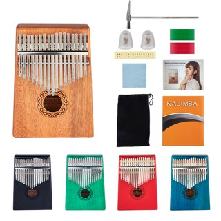 Bộ đàn kalimba 17 phím chất lượng tốt kèm phụ kiện
