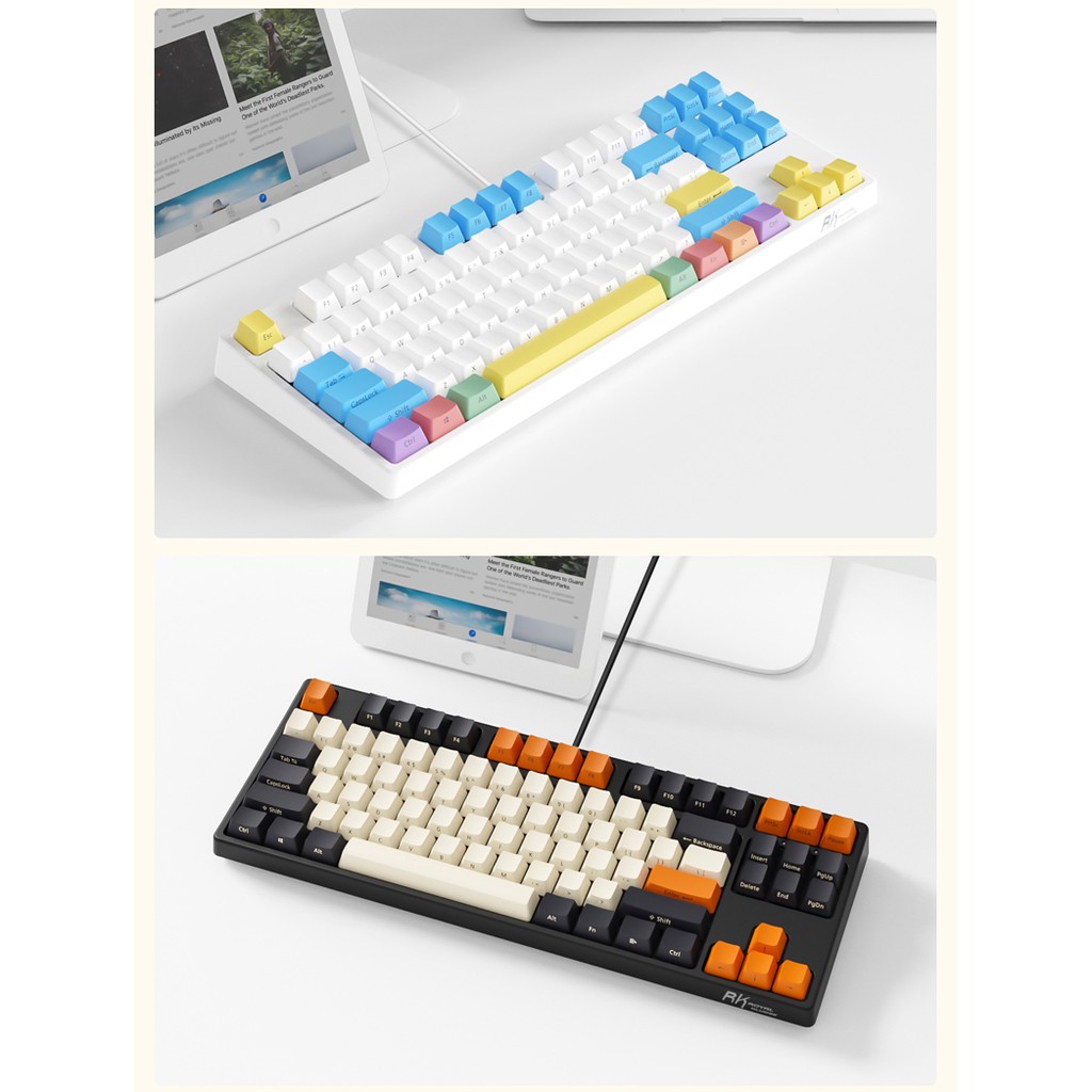 Bàn Phím Cơ Không Dây Royal Kludge RK987 TKL Bản Thường/ Bản Limited Keycap PBT và Bản Hotswap