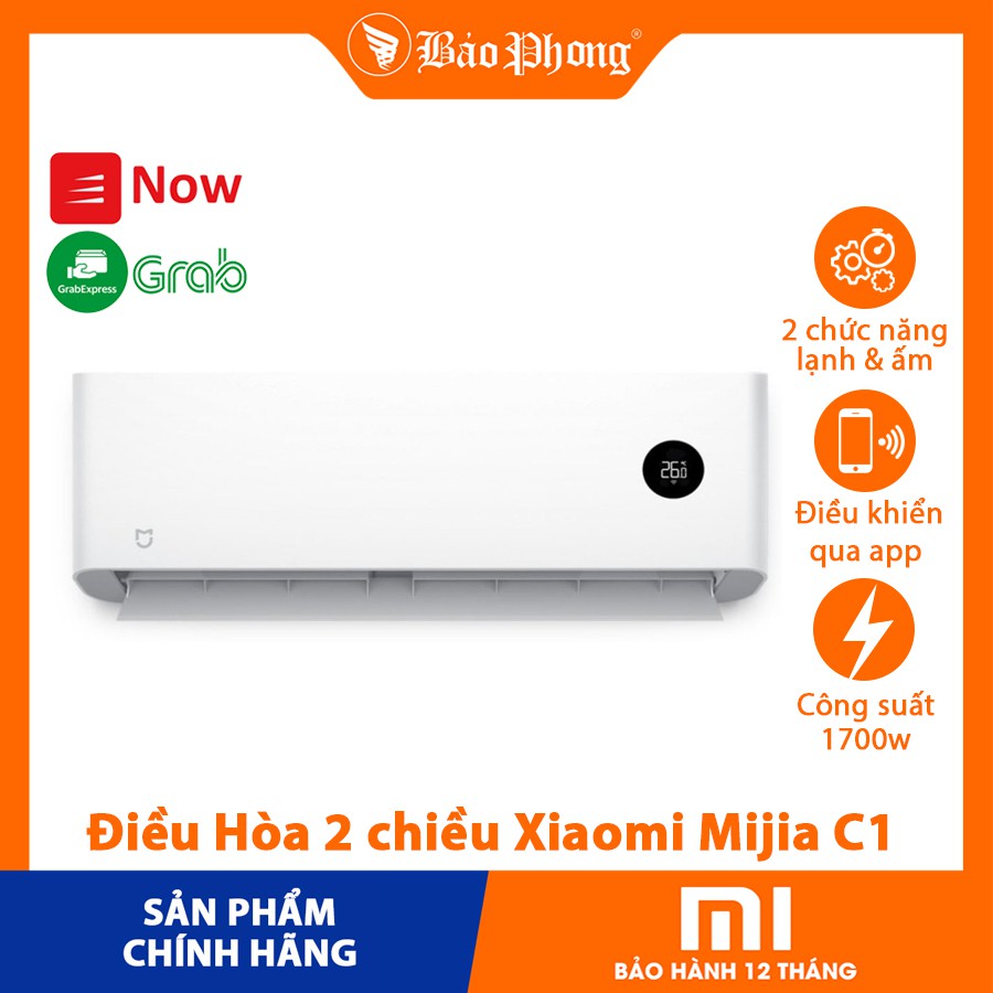 [Mã ELHA10 giảm 6% đơn 5TR] Điều hoà 2 chiều Xiaomi Mijia Internet Air Conditioner C1 KFR-35GW/V3C1