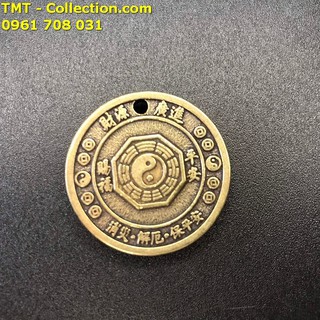 Mặt Đồng Xu Đồng Hình Con Dê-SP002437