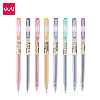 Bút viết mực gel DELI A119 A846 nhiều màu sắc