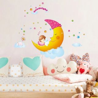 Decal dán tường chúc ngủ ngon