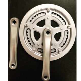  Bộ đùi đĩa 52-42 răng 2 tầng chất liệu nhôm 