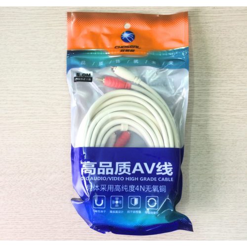 Cáp Audio (Dây Av) 4 đầu hoa sen dài 5m
