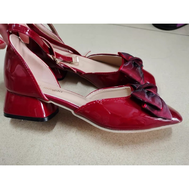 Giày búp bê quai gài công chúa siêu xinh có ảnh thật