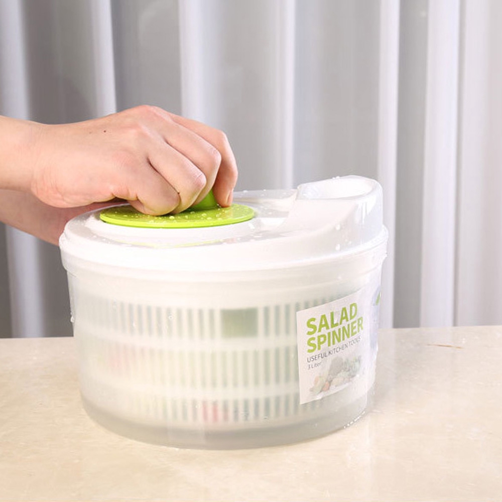 SJJL Rổ quay rau ráo nước tiện lợi cho nhà bếp