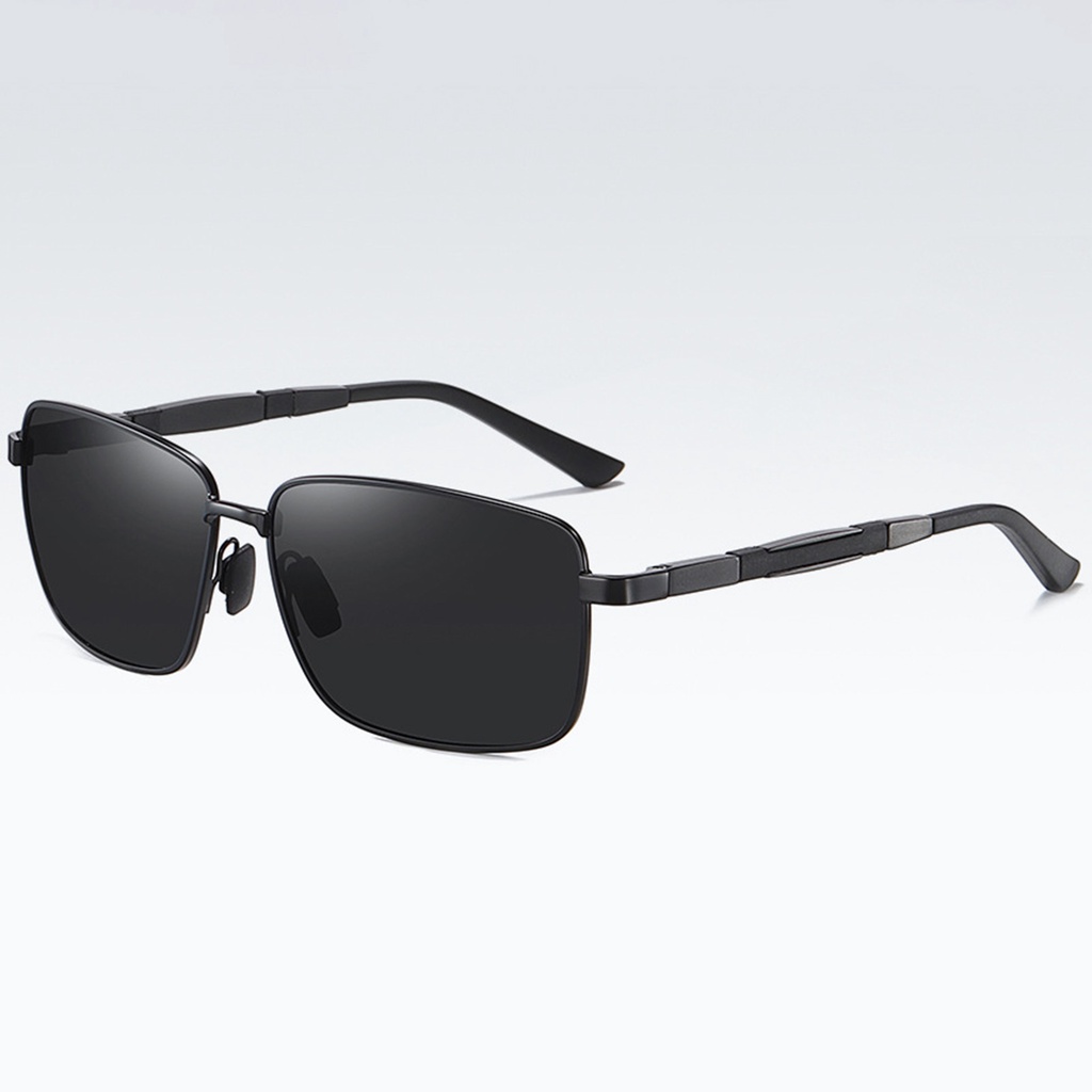Kính Mát Phân Cực Gọng Kim Loại Chống Tia Uv Cho Nam