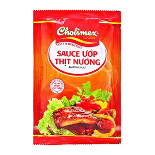 2 gói Sốt ướp thịt nướng Cholimex gói 70g