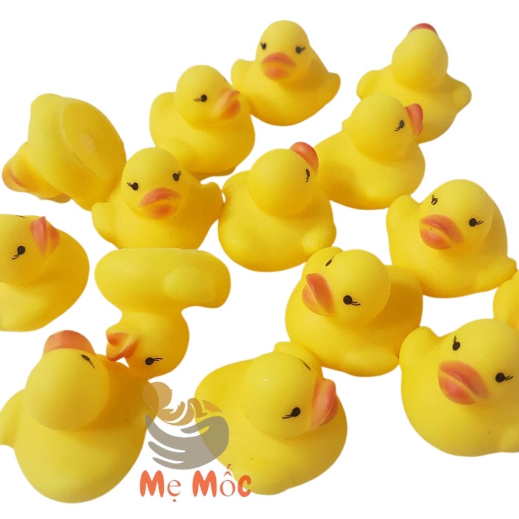 Vịt Thả Bồn Tắm, Đồ Chơi Nhà Tắm Cho Bé Shop Mẹ Mốc Bóp Kêu Chút Chít, Đồ Chơi Trẻ Em Dưới Nước ,VCB