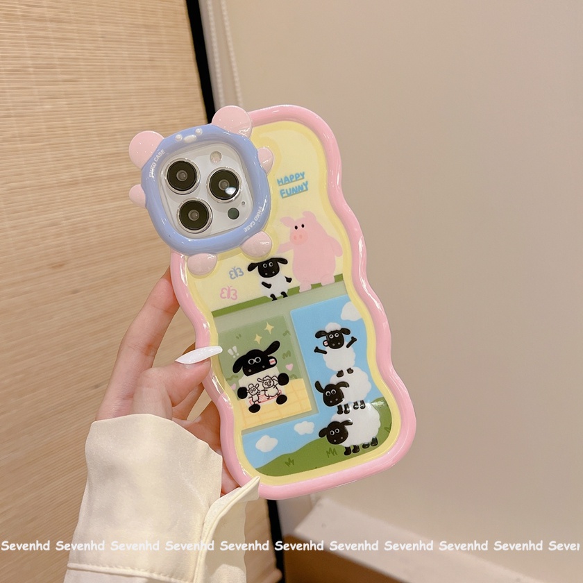 Ốp Điện Thoại Họa Tiết Quái Vật Xinh Xắn Dành Cho iPhone 13 12 11 Pro Max Xs Max Xr X 7 8 6 6s Plus