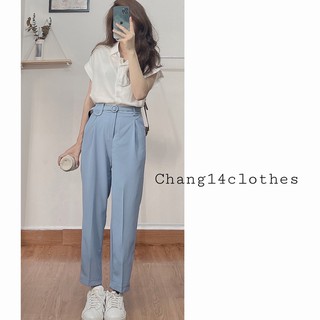 Áo sơ mi lụa ngắn tay trơn freesize