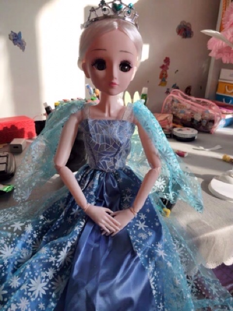 Búp bê cao 60cm, 18 khớp nối