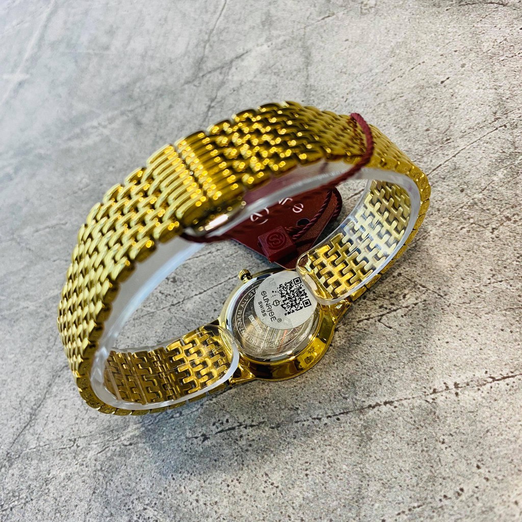 Đồng hồ Sunrise nữ chính hãng Nhật Bản L738SWD.G.V - kính saphire chống trầy - siêu