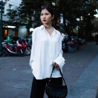 Sơ mi trắng trơn Freesize - WOG