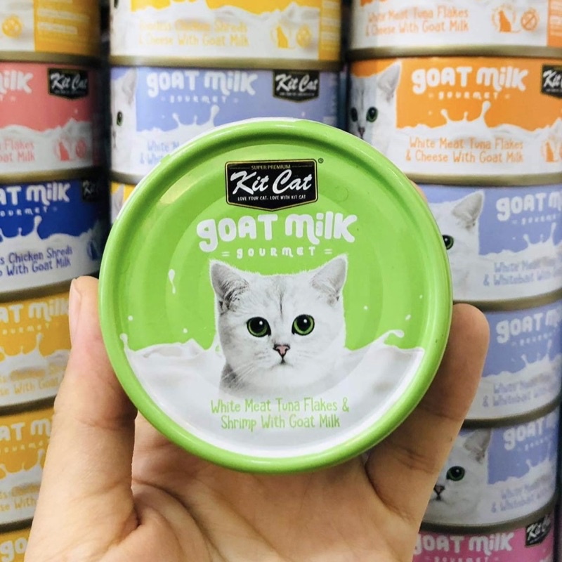 [Lon 70gr] KitCat Pate sữa dê cho mèo