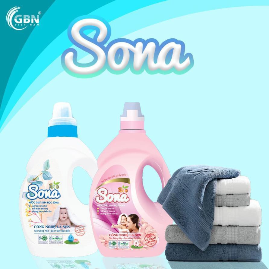 Nước Giặt SoNa Hương Anh Đào 3.6KG