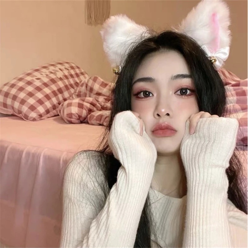 Kẹp Tóc Hình Tai Thỏ Hoạt Hình 3D Phong Cách Hàn Quốc Dễ Thương Dành Cho Bé Gái