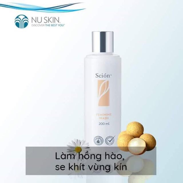 DUNG DỊCH VỆ SINH PHỤ NỮ SCION FEMININE WASH NUSKIN (hàng chính hảng nhập về Việt Nam!)