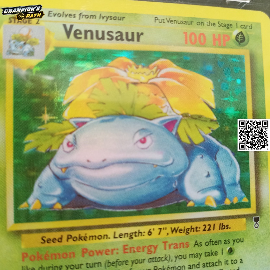Thẻ Pokémon nitendo Game 2002 Venusaur 18 110 Ếch kỳ diệu tiến hóa cấp 3 1459 d7