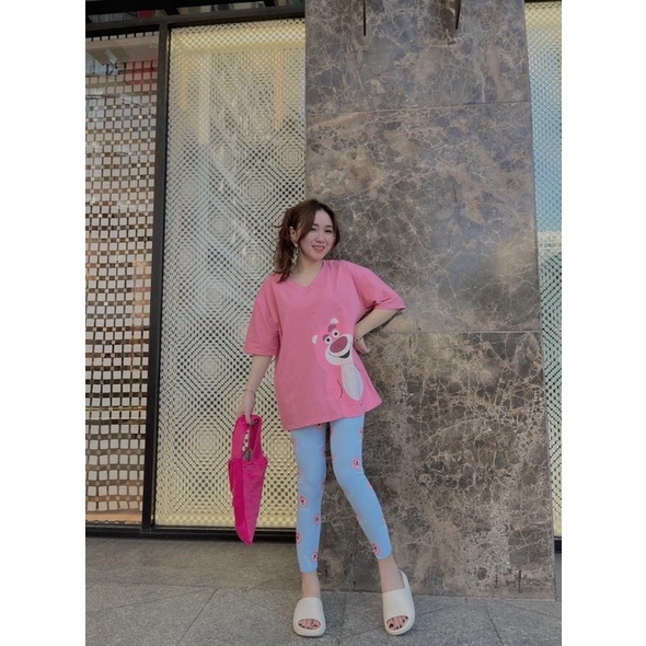 Set đồ bộ nữ quần dài áo from rông quân ôm rất xinh xắn | BigBuy360 - bigbuy360.vn