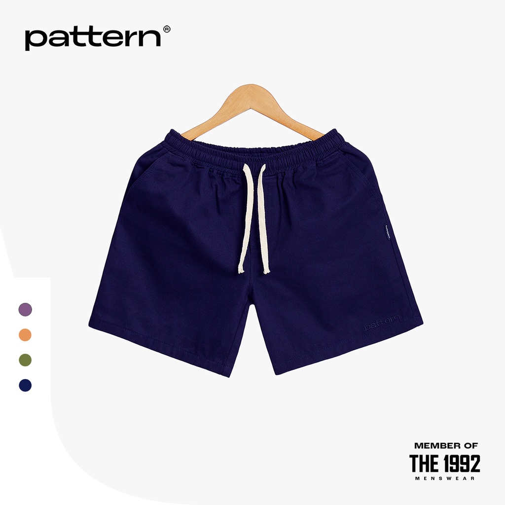 Quần đùi nam PATTERN THE 1992 Short kaki cạp chun