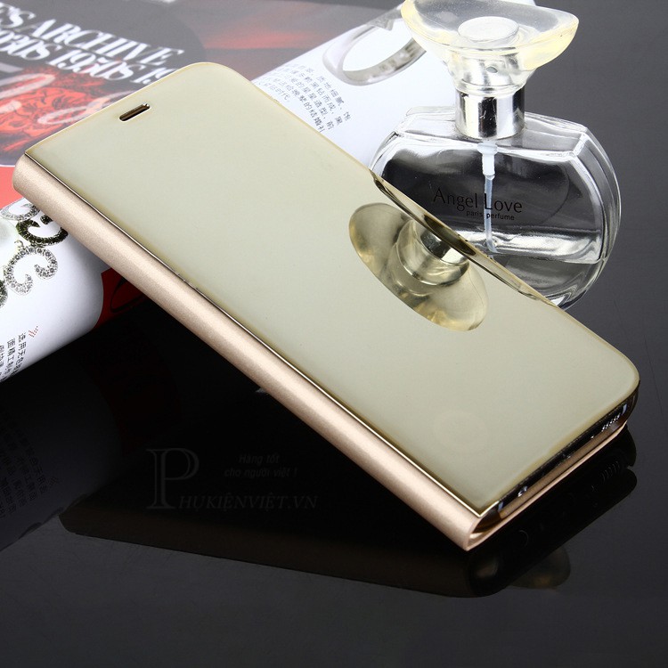 Bao da Clear View cover dành cho điện thoại Samsung S8/S8+/S9/S9+/Note 8/Note 9/ S7Edge