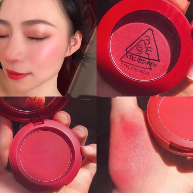Phấn má hồng 3CE Red Recipe Face Blus PurityRed