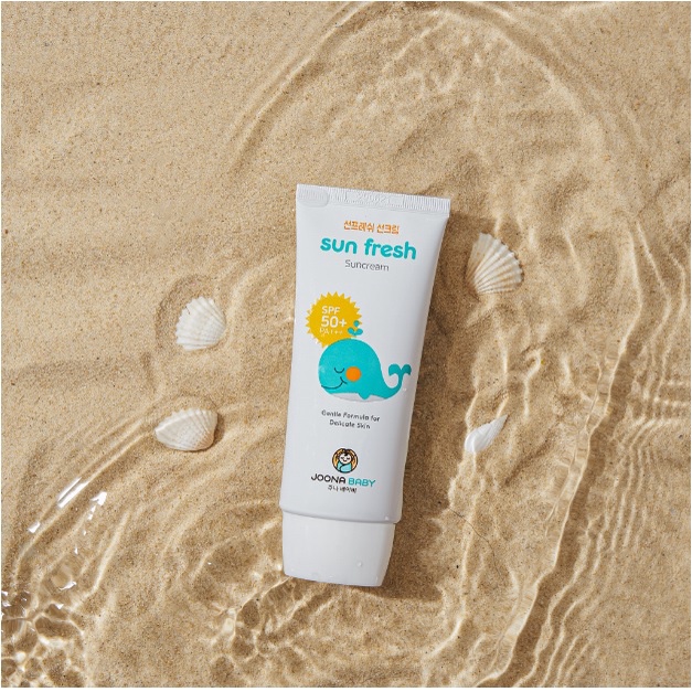 Kem chống nắng cho bé Sun Fresh Hàn quốc 50ml đi du lịch đi biển