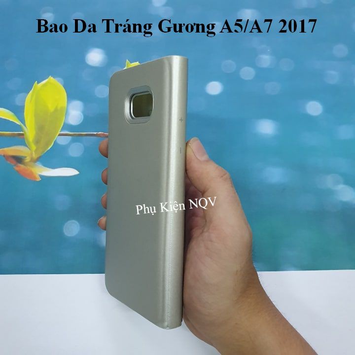 Samsung A5/ A7 2017|| Bao Da Clear View Standing Samsung A5/ A7 2017 - Pk NQV