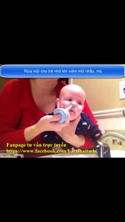 Dụng Cụ Y Tế Hút Mũi, Rửa Mũi Cho Bé