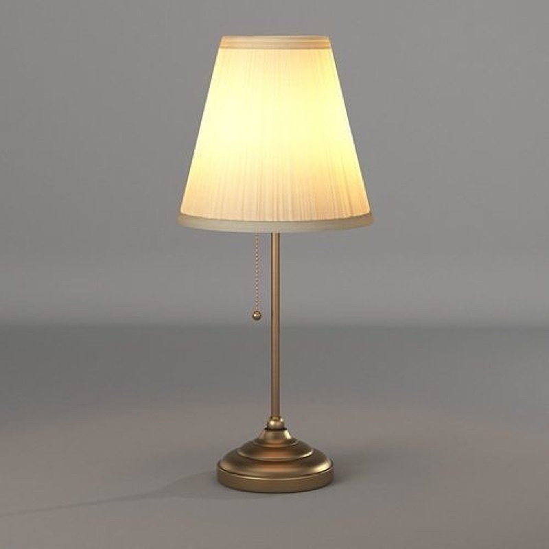 Đèn bàn đầu giường ngủ kiểu cổ điển IKEA ARSTID chưa bóng