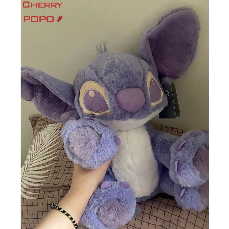 Gấu Bông Dễ Thương Hình Stitch Màu Tím