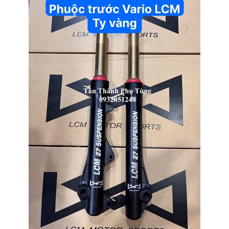 Phuộc trước LCM Vario Ty Bạc, Vàng, 7 màu chính hãng