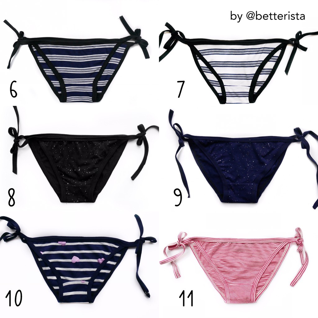 Quần lót buộc dây - Side tie panty Betterista