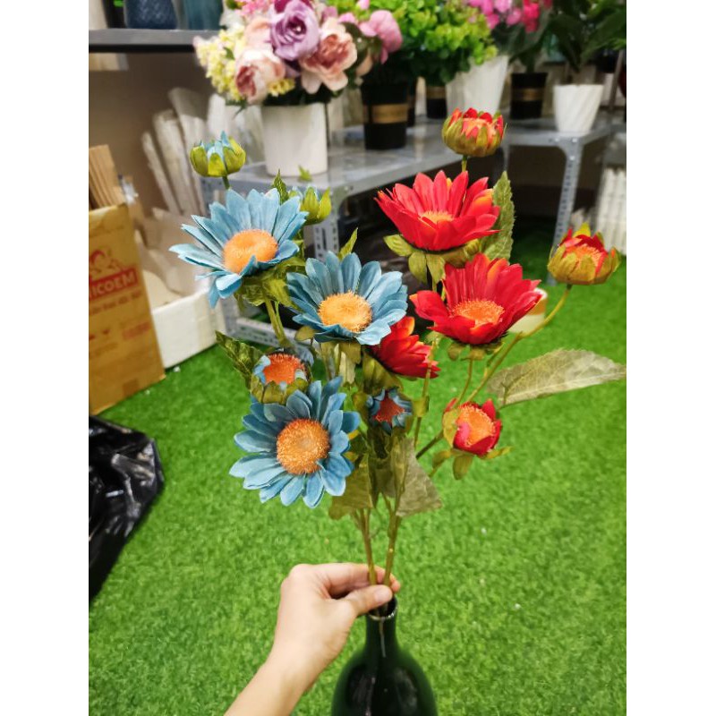 🌼Cành Hoa Cúc Bông to cao 70cm 🌼- Hàng đẹp