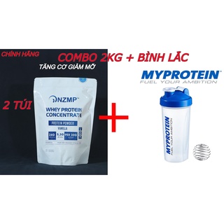 COMBO 2KG WHEY PROTEIN CONCENTRATE 80% NZMP