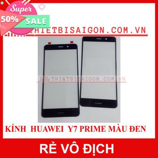 Kính huawei y7 prime 2017 màu đen