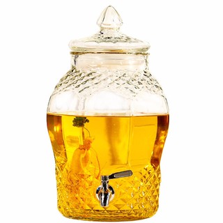 BÌNH THỦY TINH NGÂM RƯỢU SÂM 10 lít